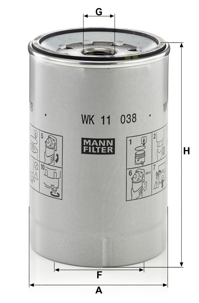 WK11038Z Mann-Filter