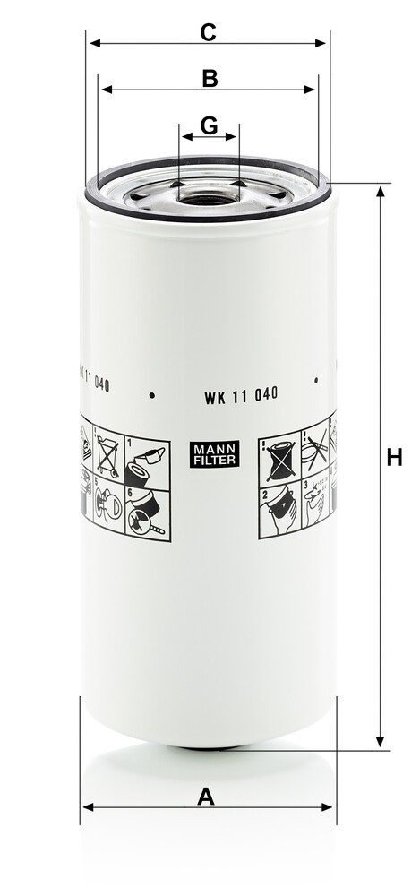 WK11040X Mann-Filter