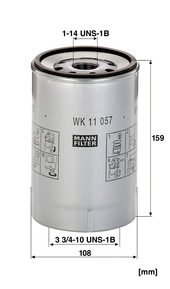 Filtro combustible Case 504272431 precio, desde 26,42 EUR