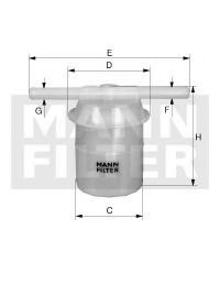  Filtro de combustible Suzuki Swift 1