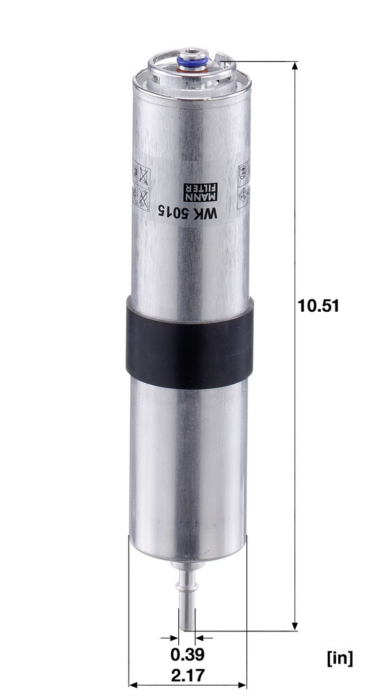 Filtro combustible Mann-Filter WK5015 precio, desde 28,51 EUR