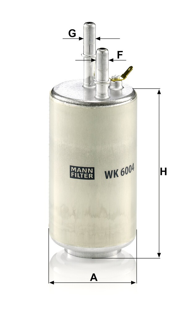 Filtro combustible Mann-Filter WK6004 precio, desde 25,85 EUR
