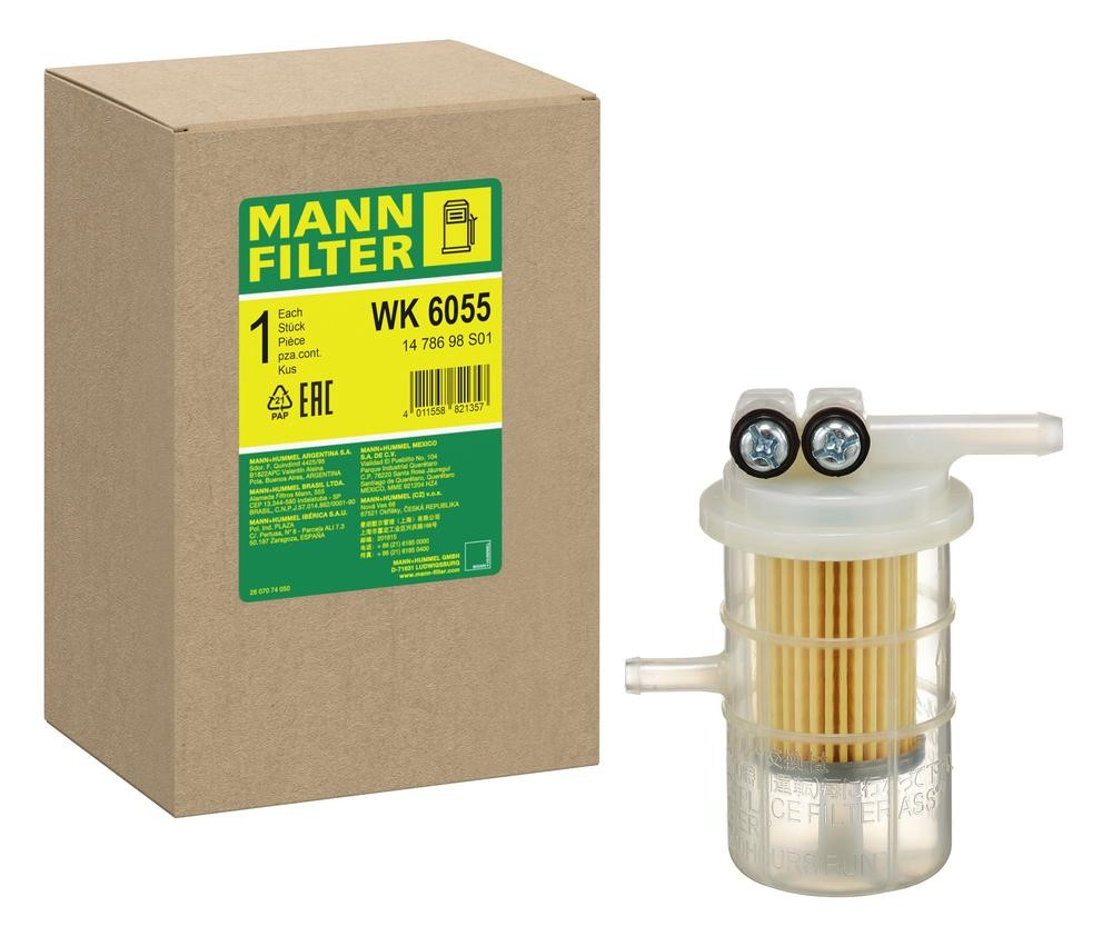Filtro de combustible WK6055 Mann-Filter