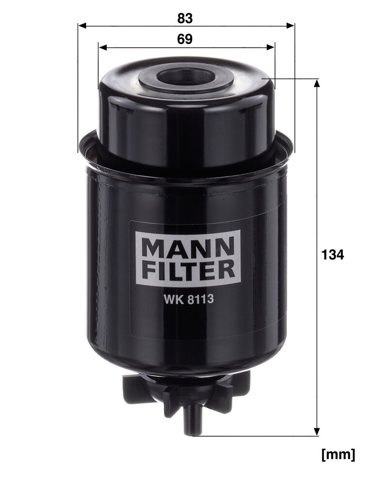 Filtro combustible Mann-Filter WK8113 precio, desde 27,21 EUR