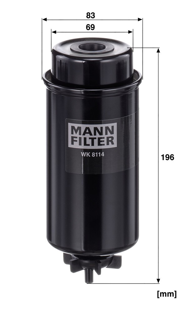 Filtro de gasoil Ford 4395503