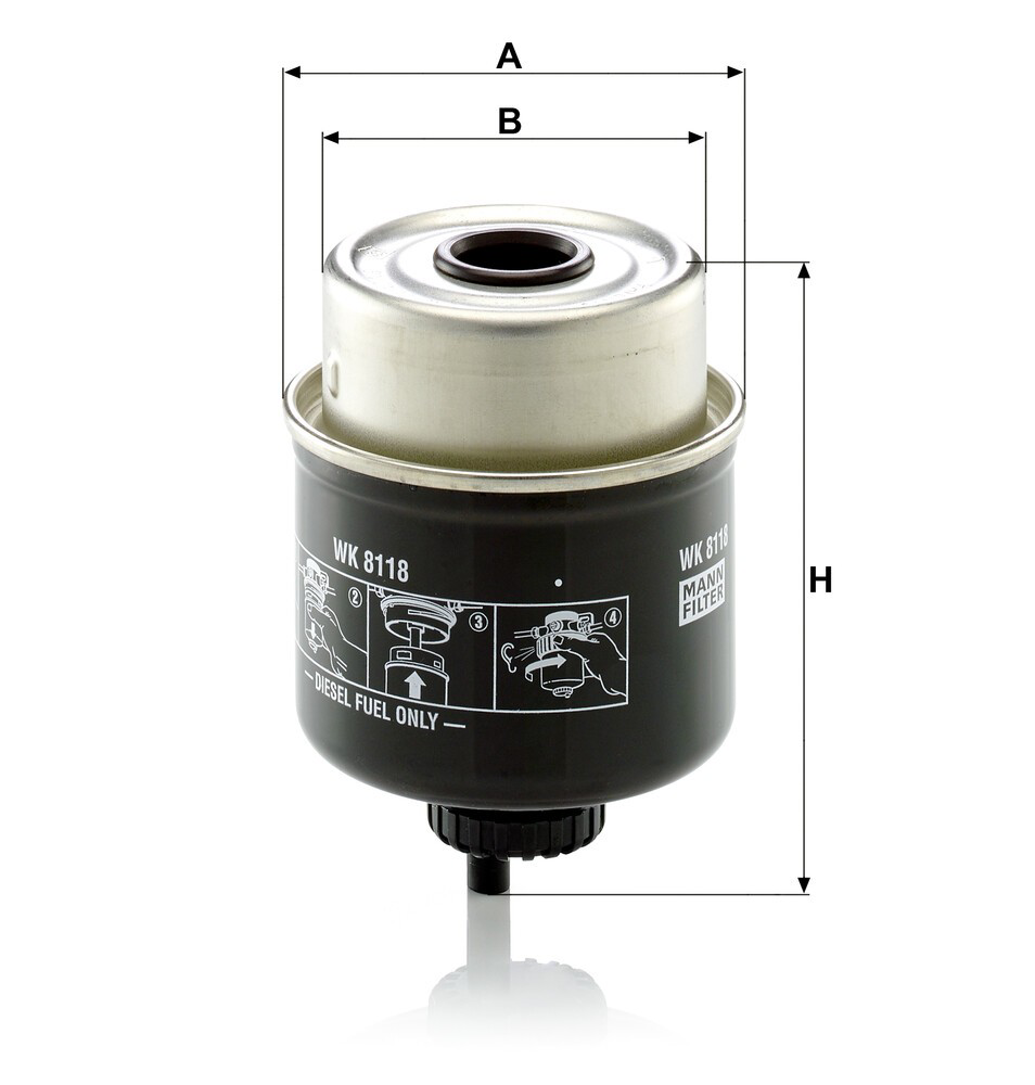 Filtro combustible John Deere RE537159 precio, desde 30,27 EUR