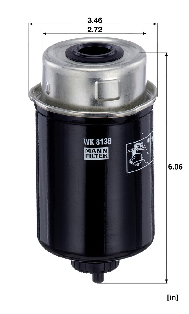 Filtro combustible Fleetguard FS19975 precio, desde 31,28 EUR