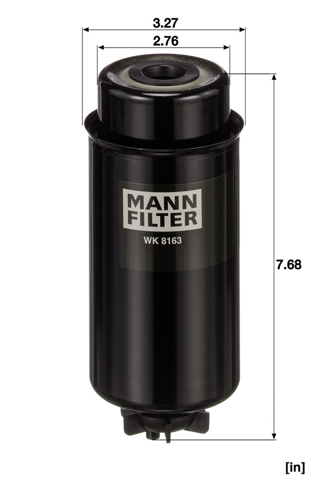 Comprar WK8163 Mann-Filter Filtro diesel