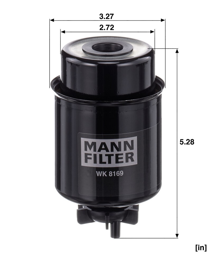 Filtro combustible Mann-Filter WK8169 precio, desde 40,60 EUR