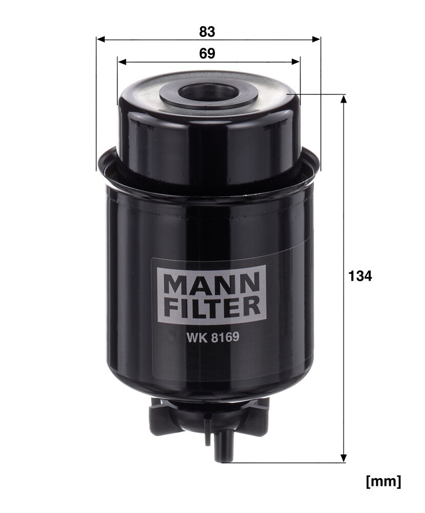 Comprar WK8169 Mann-Filter Filtro diesel