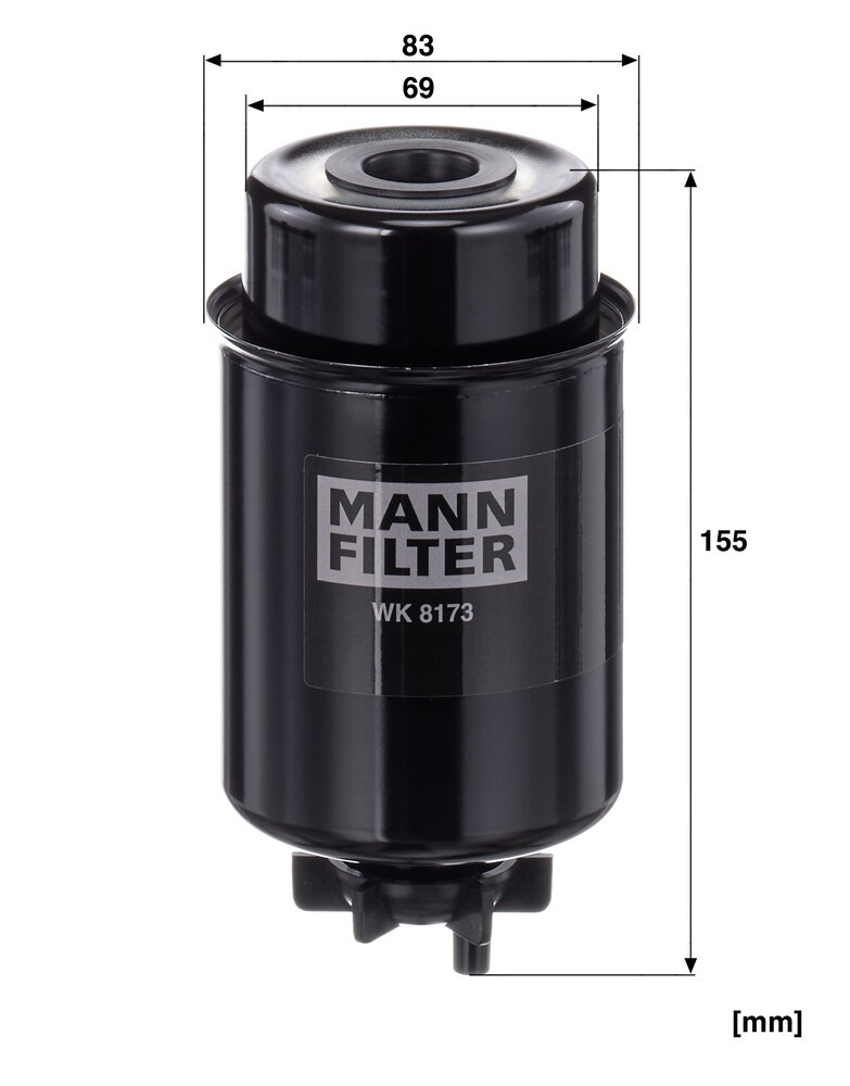 Filtro combustible Mann-Filter WK8173 precio, desde 14,30 EUR