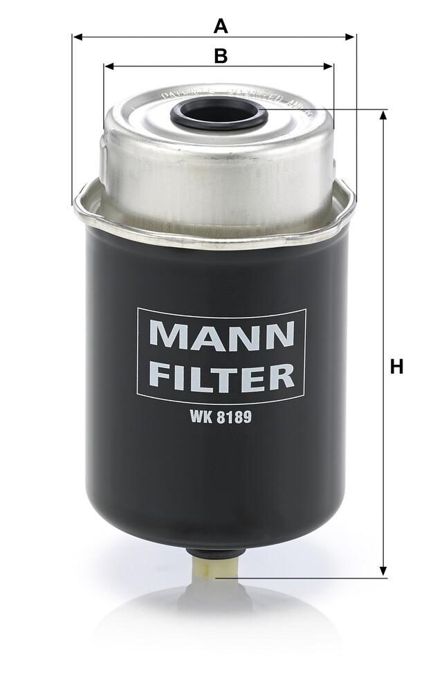 WK8189 Mann-Filter Filtro de gasolina