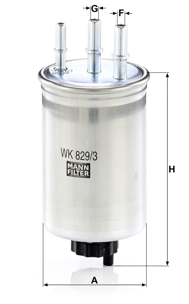 Comprar WK8293 Mann-Filter Filtro diesel