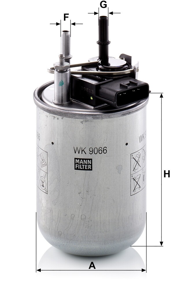 Filtro combustible Mann-Filter WK9066 precio, desde 35,47 EUR