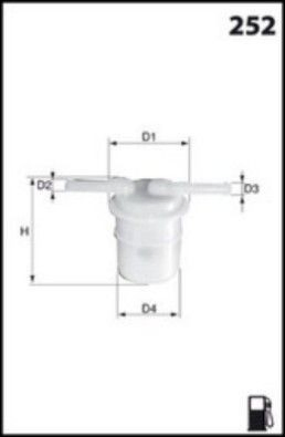 Comprar Filtro de combustible Mazda 626 III GD a bajo precio