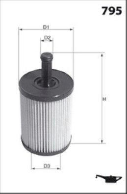 Filtro de aceite motor 306  hatchback (1993-2001) original desde 5,33 €