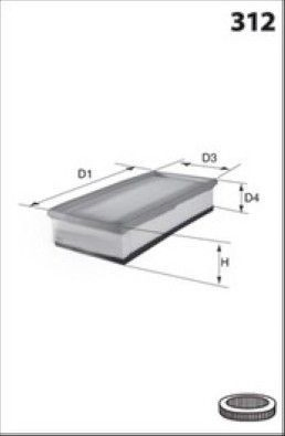 Precio del repuesto Filtro aire Crafter  bus