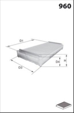 Comprar Filtro de habitáculo Renault Espace III JE