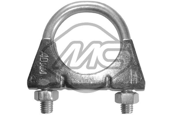 00397 Metalcaucho Abrazadera delantera del silenciador