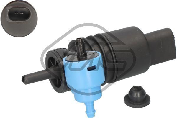 02059 Metalcaucho Bomba-motor de limpiaparabrisas delantero/trasero