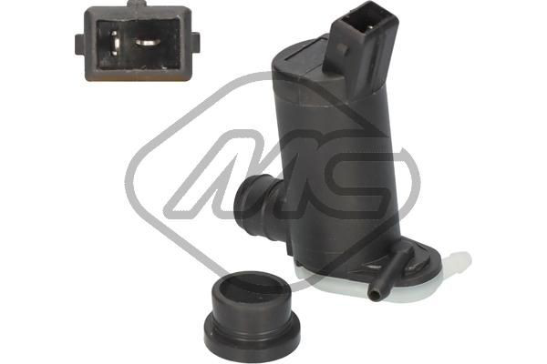 02067 Metalcaucho Bomba-motor de limpiaparabrisas delantero/trasero