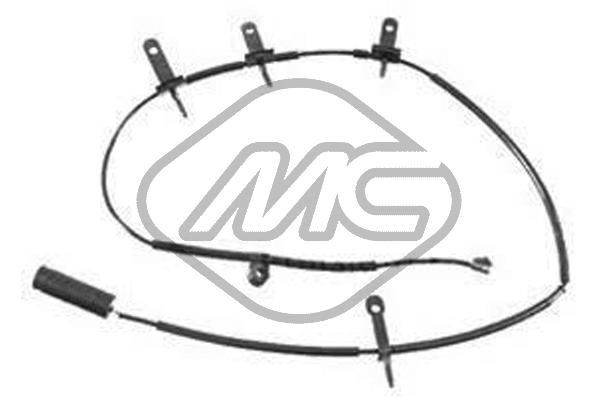 02091 Metalcaucho Sensor de desgaste de pastillas de freno trasero