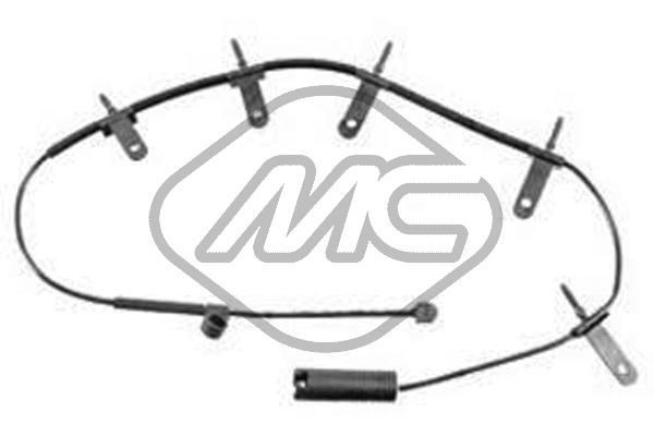 02092 Metalcaucho Sensor de desgaste de las pastillas de freno delanteras
