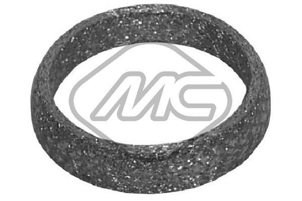 02395 Metalcaucho Anillo de la tubería de admisión del silenciador