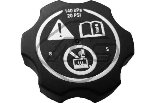 03342 Metalcaucho Tapón del radiador de refrigerante