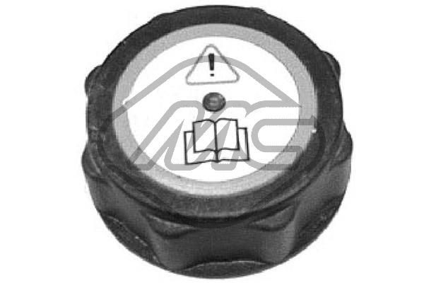 03561 Metalcaucho Tapón del radiador de refrigerante