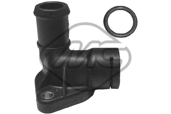 03586 Metalcaucho Brida del sistema de refrigeración (triple unión)