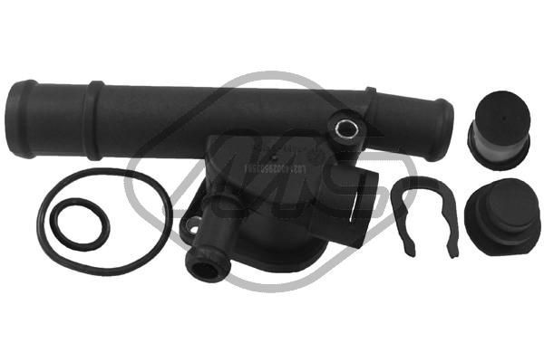03591 Metalcaucho Brida del sistema de refrigeración (triple unión)