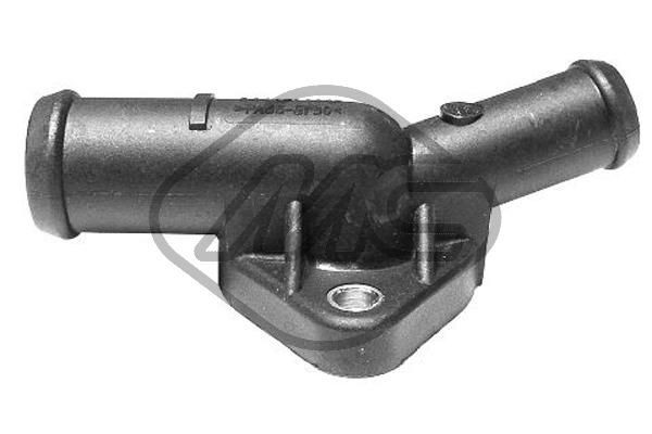03612 Metalcaucho Brida del sistema de refrigeración (triple unión)