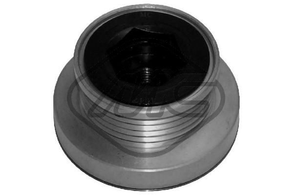04947 Metalcaucho Rueda libre alternador 
