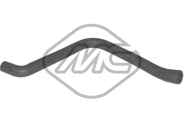 07693 Metalcaucho Manguera superior del radiador