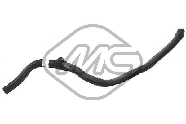 08137 Metalcaucho Manguera de calefacción, retorno