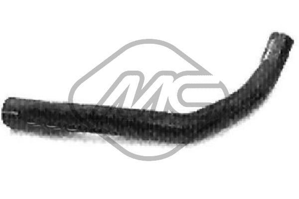 08344 Metalcaucho Manguera superior del radiador