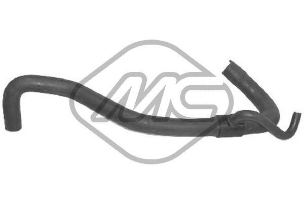 08498 Metalcaucho Manguera inferior del radiador