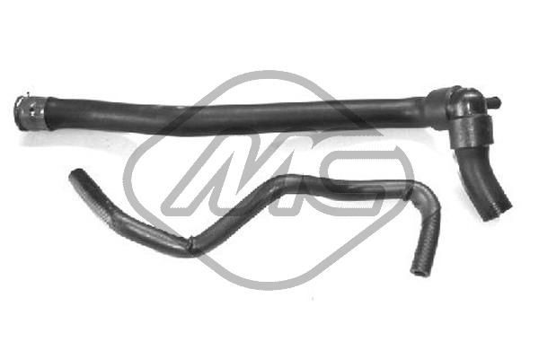 08559 Metalcaucho Manguera de calefacción, retorno