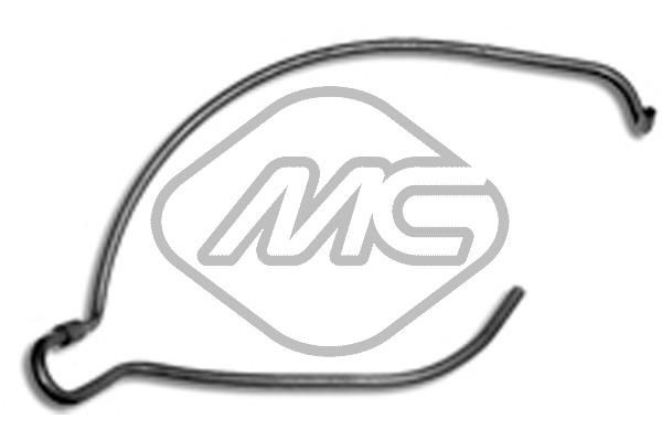 08603 Metalcaucho Manguera superior del depósito de expansión