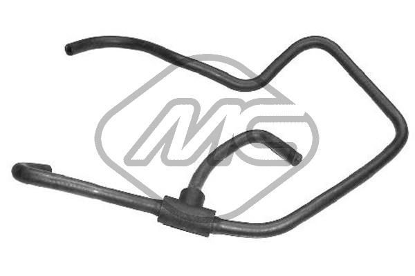 08776 Metalcaucho Manguera superior del radiador