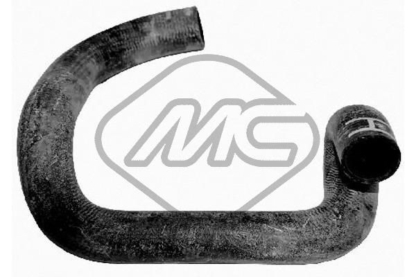 08899 Metalcaucho Manguera superior del radiador