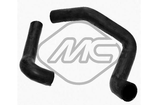 08931 Metalcaucho Manguera inferior del radiador