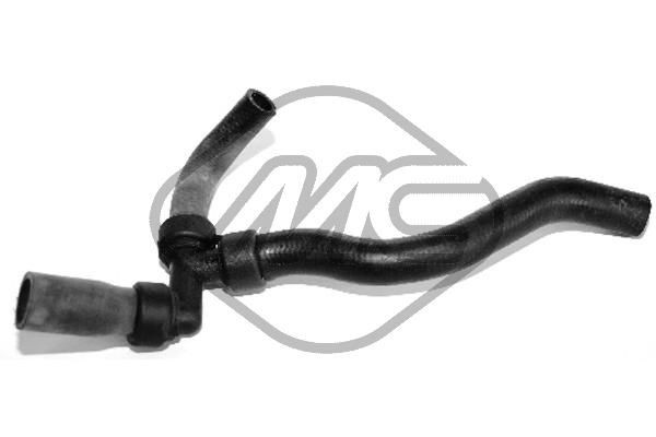 09214 Metalcaucho Manguera de calefacción, retorno