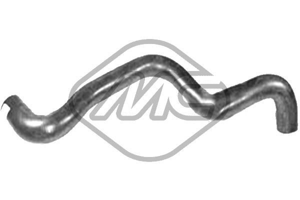 09251 Metalcaucho Manguera inferior del radiador