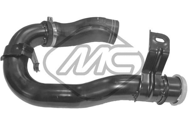 09633 Metalcaucho Manguera del intercooler