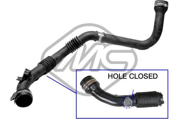 09978 Metalcaucho Manguera del intercooler