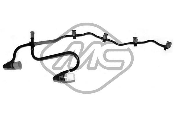 33009 Metalcaucho Tubo flexible, combustible de fuga 