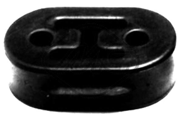 41007 Metalcaucho Soporte de escape