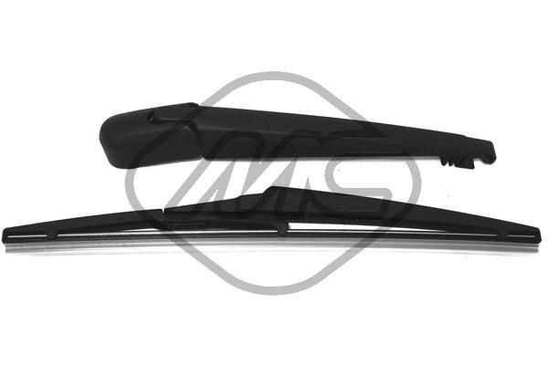 68001 Metalcaucho Brazo del limpiaparabrisas, luna trasera